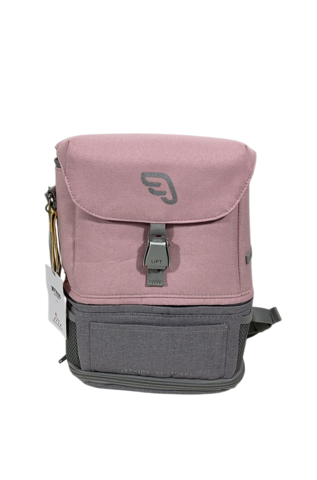Shop Stokke JetKids BedBox + Crew Backpack Travel Bundle, Pink Lemonade at Goodbuygears