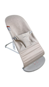 Shop BabyBjorn Bouncer Bliss, Light Gray Frame, Light Beige 3D Jersey at Goodbuygears