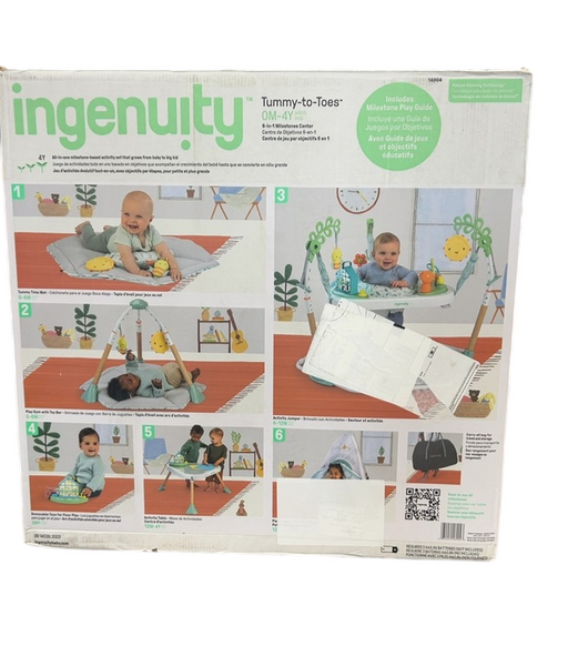 Shop Ingenuity Tummy-to-Toes Play Gym, 6-in-1 Milestone Center at Goodbuygears