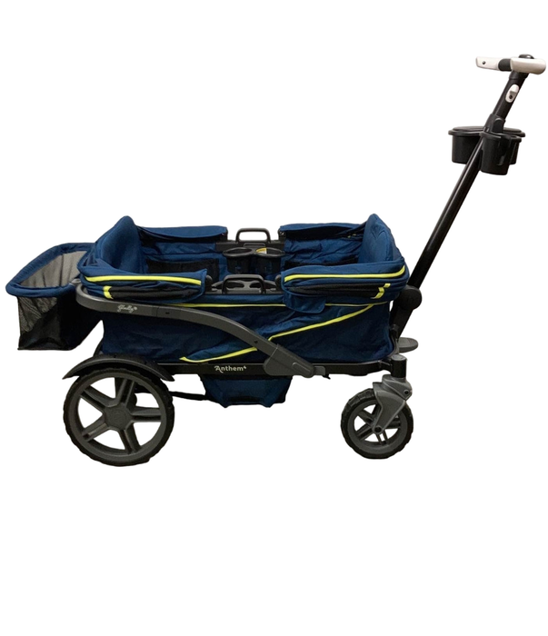 Shop Gladly Family Anthem4 Classic 4 Seater All Terrain Wagon Stroller, Neon Indigo at Goodbuygears