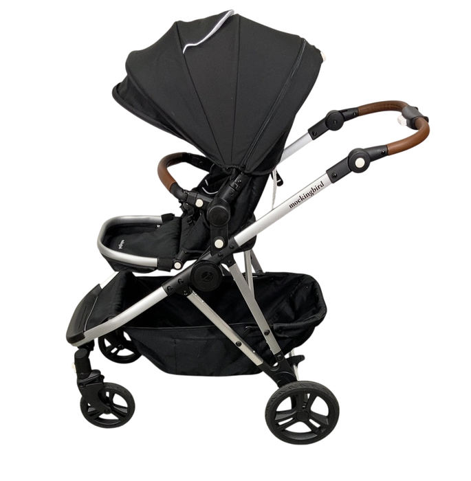 Shop Mockingbird Single to Double 2.0 Stroller, Black, Watercolor Drops, Silver With Penny Leather, 2024 at Goodbuygears