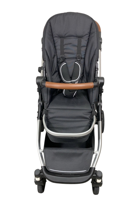 Shop Mockingbird Single to Double 2.0 Stroller, 2024, No Canopy, No Canopy, Silver With Penny Leather at Goodbuygears
