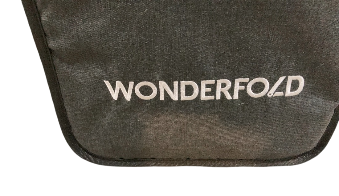 Shop Wonderfold W4 Luxe Quad Stroller Wagon, 2024, Charcoal Grey with Black Frame at Goodbuygears