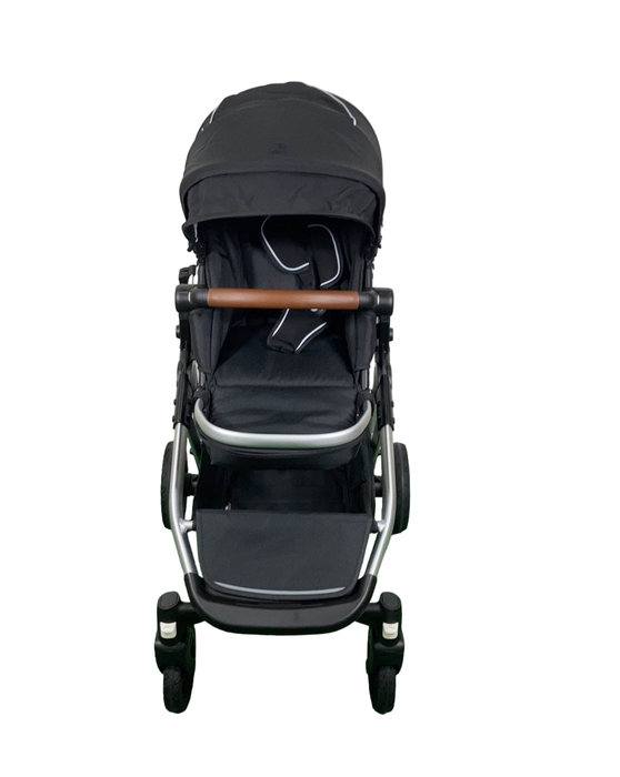 Shop Mockingbird Single to Double 2.0 Stroller, Silver with Penny Leather, Windowpane, Black, 2024 at Goodbuygears