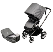 Shop Bugaboo Fox 3 Stroller, 2021, Grey Melange, Graphite at Goodbuygears