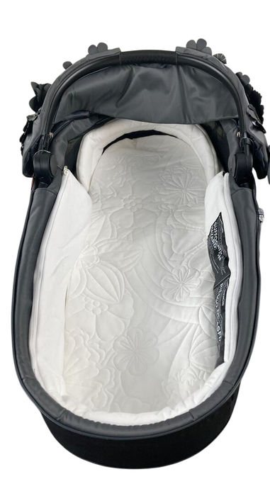 Shop Cybex PRIAM Lux Carry Cot, Simply Flowers Grey at Goodbuygears