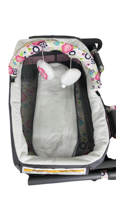 Shop Baby Trend Lil Snooze Deluxe Nursery Playard, Flora at Goodbuygears