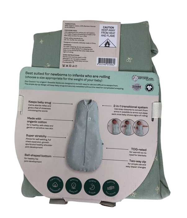 Shop ErgoPouch Cocoon Swaddle Bag 2.5, Sage, 0-3m at Goodbuygears