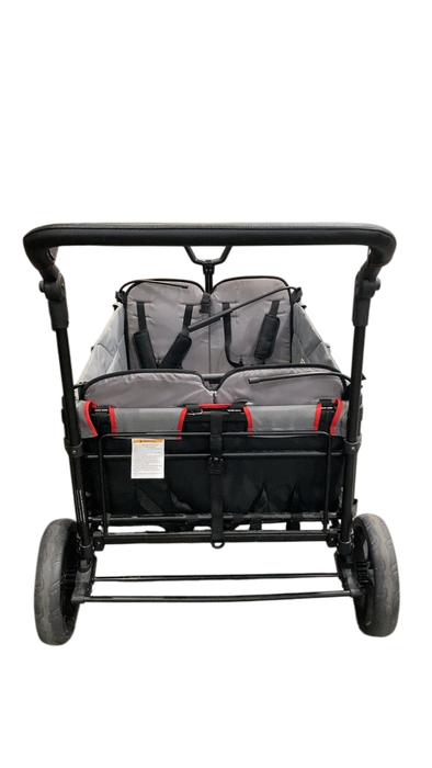 Shop Wonderfold X4 Push & Pull Quad Stroller, 2021, Black/Red/Grey at Goodbuygears