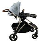 Shop Mockingbird Single to Double 2.0 Stroller, 2024, Silver With Penny Leather, Sky, Watercolor Drops at Goodbuygears