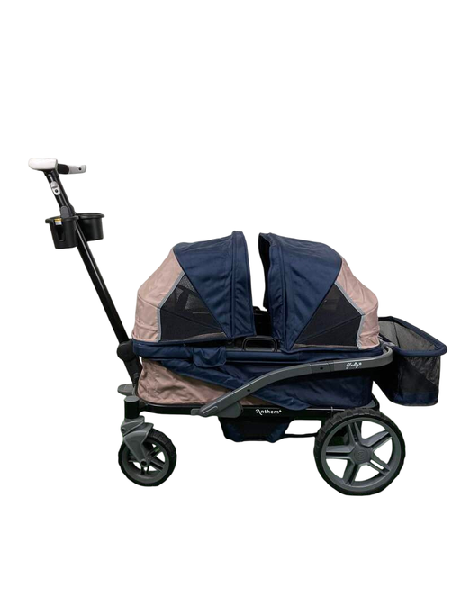 Shop Gladly Family Anthem4 Classic 4 Seater All Terrain Wagon Stroller, Sand and Sea at Goodbuygears
