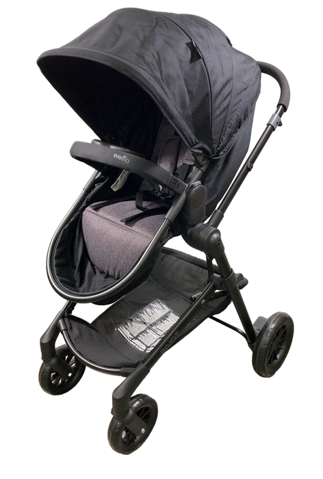 Shop Evenflo Pivot Modular Travel System Stroller, 2024, Casual Grey at Goodbuygears