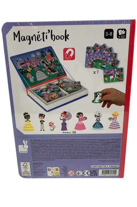Shop Janod Magneti' Book, Princess at Goodbuygears