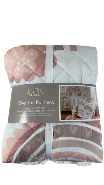 Shop Levtex Baby Four Piece Crib Bedding Set, Over The Rainbow at Goodbuygears