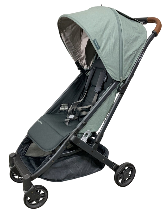 Shop UPPAbaby MINU V2 Stroller, 2024, Gwen (Green Melange) at Goodbuygears