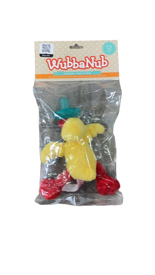 Shop WubbaNub Pacifier, Yellow Duck with Red Feet at Goodbuygears