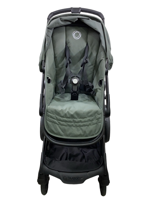 Shop Bugaboo Fox 5 Stroller, 2023, Black Frame, Forest Green at Goodbuygears
