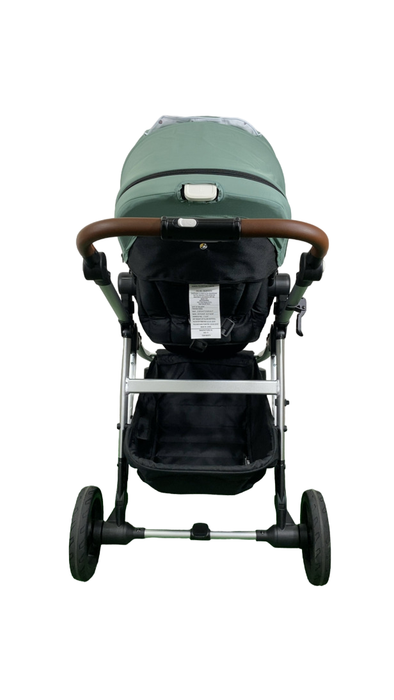 Shop Mockingbird Single to Double 2.0 Stroller, 2024, Sage, Silver With Penny Leather, Watercolor Drops at Goodbuygears