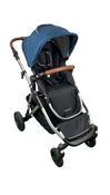 Shop Mockingbird Single to Double 2.0 Stroller, 2024, Sea, Silver With Penny Leather, Windowpane at Goodbuygears