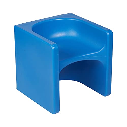 ECR4Kids Tri-Me 3-in-1 Cube Chair, Blue
