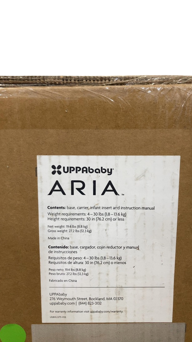 Shop UPPAbaby Aria Infant Car Seat, 2024, Declan at Goodbuygears