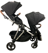 Shop Mockingbird Single to Double 2.0 Stroller with 2nd Seat, Black, Watercolor Drops, Silver With Penny Leather, 2024 at Goodbuygears