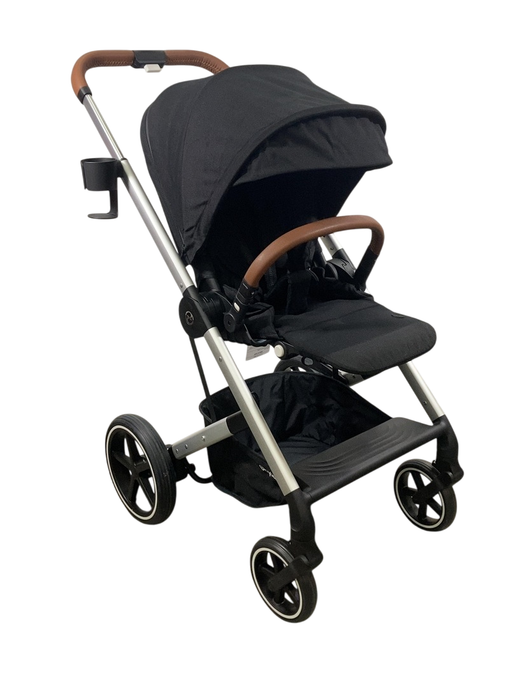 Shop Cybex Balios S Lux Stroller, 2022, Silver, Moon Black at Goodbuygears
