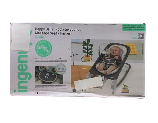 Shop Ingenuity Happy Belly Rock-to-Bounce Massage Seat, Parker at Goodbuygears