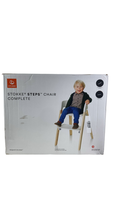 Shop Stokke Steps Chair, Black at Goodbuygears