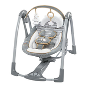 Shop Ingenuity Swing 'n Go Portable Swing, Bella Teddy at Goodbuygears