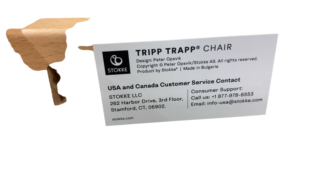 Shop Stokke Tripp Trapp Complete High Chair, Dots Grey, Natural at Goodbuygears