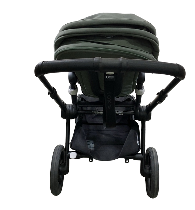 Shop Bugaboo Fox 5 Stroller, 2023, Black Frame, Forest Green at Goodbuygears