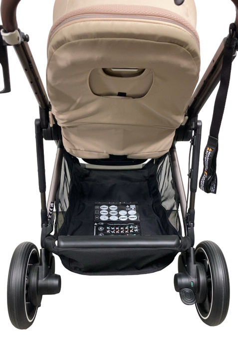 Shop Cybex e-Gazelle S Stroller, 2024, Almond Beige, Taupe at Goodbuygears