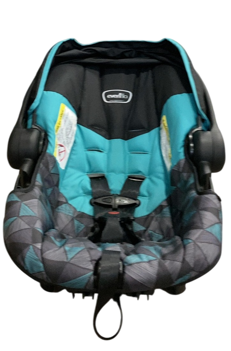 Shop Evenflo Nurturemax Infant Car Seat, 2025, Dallas Blue at Goodbuygears