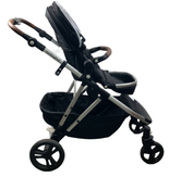Shop Mockingbird Single to Double Stroller, 2021, Black, Silver With Penny Leather, Watercolor Drops at Goodbuygears