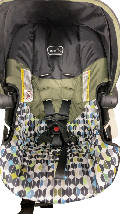 Shop Evenflo Nurturemax Infant Car Seat, 2024, Sedona Green at Goodbuygears