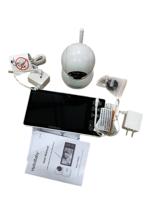 Shop Hello Baby 5 Inch Video Baby Monitor HB6053, Black at Goodbuygears