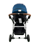 Shop Mockingbird Single to Double 2.0 Stroller, 2024, Sea, Silver With Penny Leather, Windowpane at Goodbuygears
