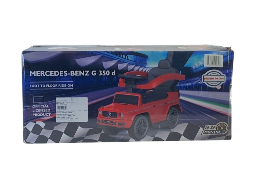 Shop Best Ride On Cars 4-in-1 Mercedes Push Car, Black at Goodbuygears
