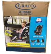 Shop Graco Extend2Fit Convertible Car Seat, 2024, Stocklyn at Goodbuygears