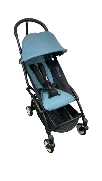 Shop Stokke YOYO3 Complete Stroller, 2024, Aqua, Black at Goodbuygears