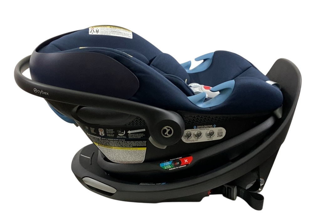 Shop Cybex Aton G Swivel Infant Car Seat And Base, Ocean Blue, 2024 at Goodbuygears