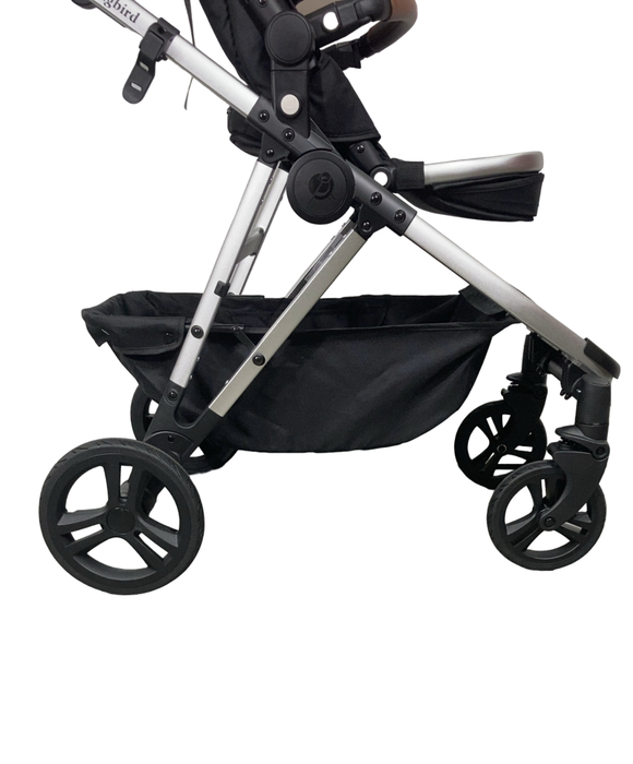 Shop Mockingbird Single to Double 2.0 Stroller, 2024, Bloom, Silver With Penny Leather, Windowpane at Goodbuygears