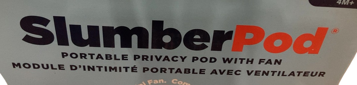 Shop SlumberPod 2.0 Sleep Canopy with Fan, Black with Gray at Goodbuygears