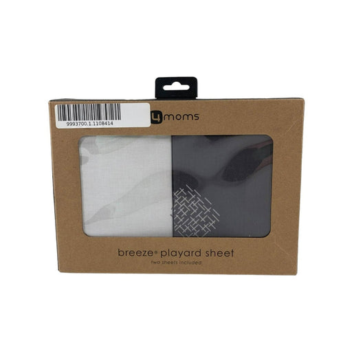 Shop 4moms Breeze Playard Sheet Bundle, White & Grey at Goodbuygears