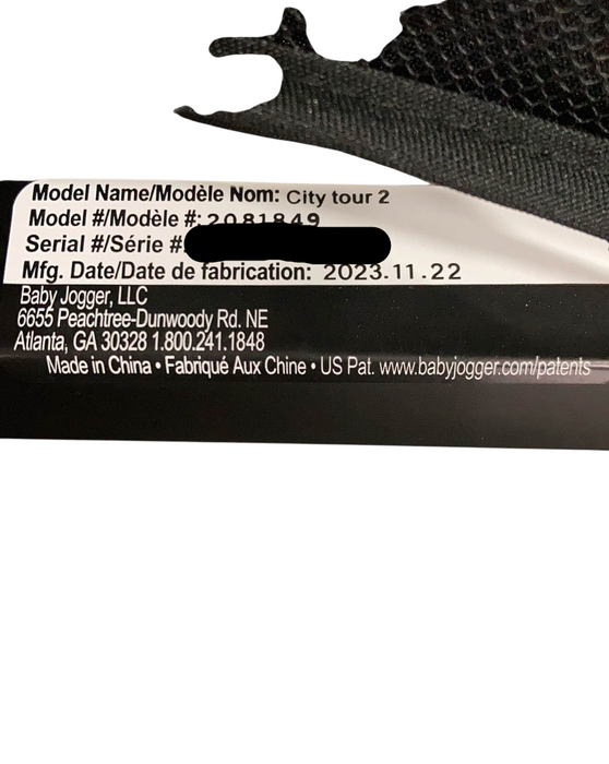 Shop Baby Jogger City Tour 2 Single Stroller, 2023, Pitch Black at Goodbuygears