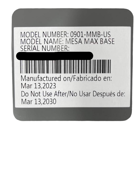 Shop UPPAbaby Extra Mesa Max Base, 2023 at Goodbuygears
