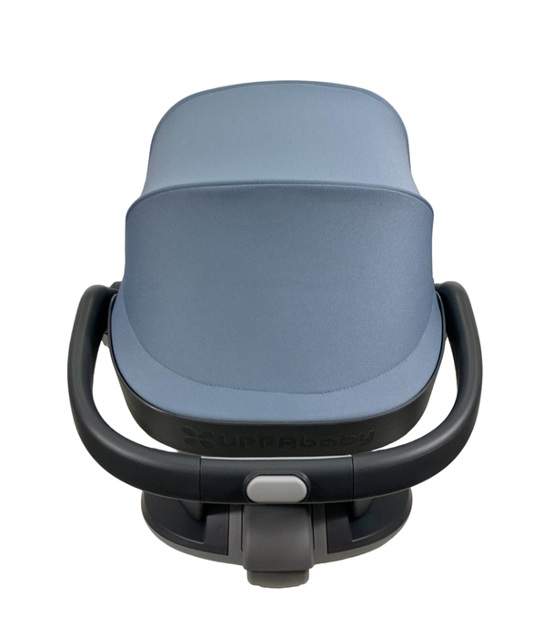 Shop UPPAbaby MESA MAX Infant Car Seat and Base, 2023, PureTech Gregory (Blue Melange) at Goodbuygears