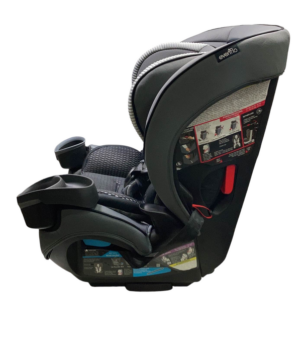 Evenflo EveryFit 4-in-1 Convertible Car Seat, 2022, Winston Gray