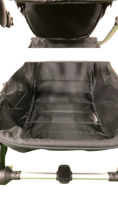 Shop Mockingbird Single to Double 2.0 Stroller, 2024, Sage, Silver With Black Leather, Watercolor Drops at Goodbuygears